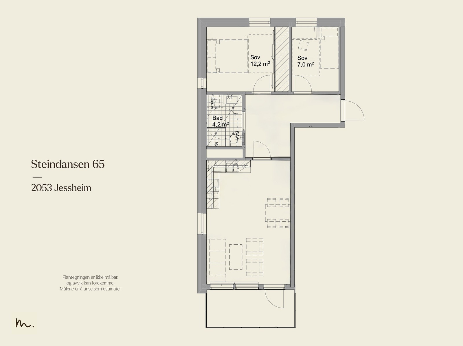 Plantegning. Galleribilde