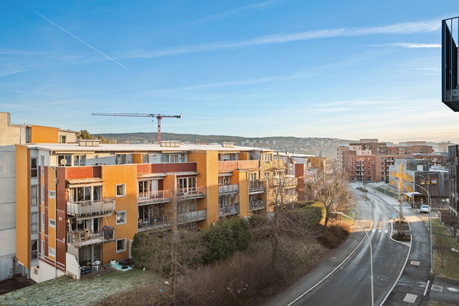 Utsyn fra den minste balkongen Galleribilde