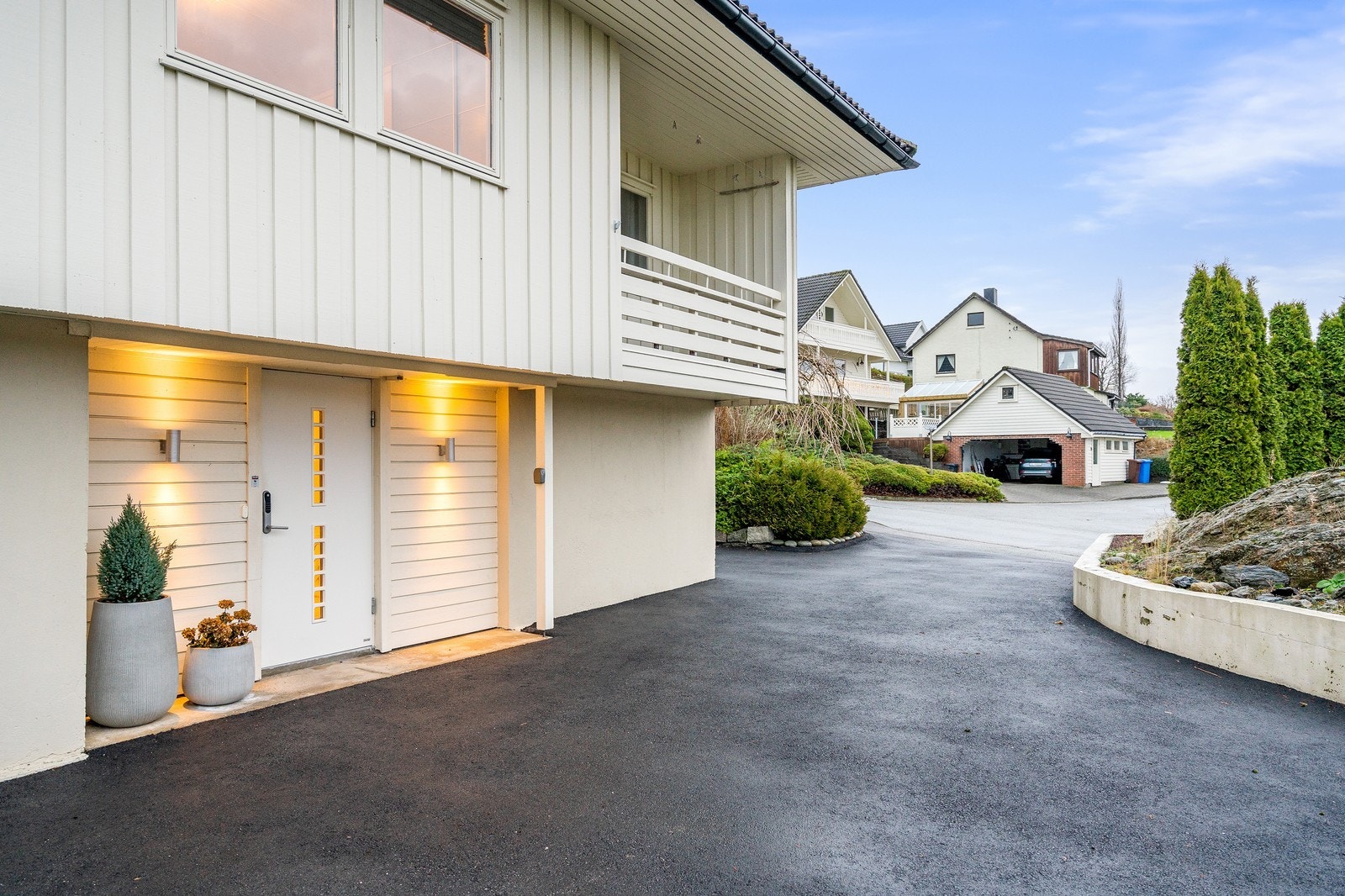 Inngangsparti Galleribilde