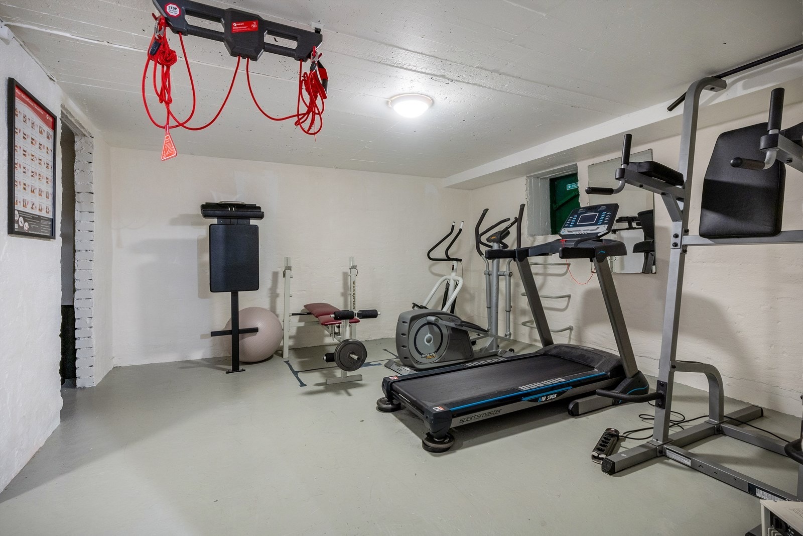 Felles treningsrom - her er dørstokkmilen ikke eksisterende! Galleribilde