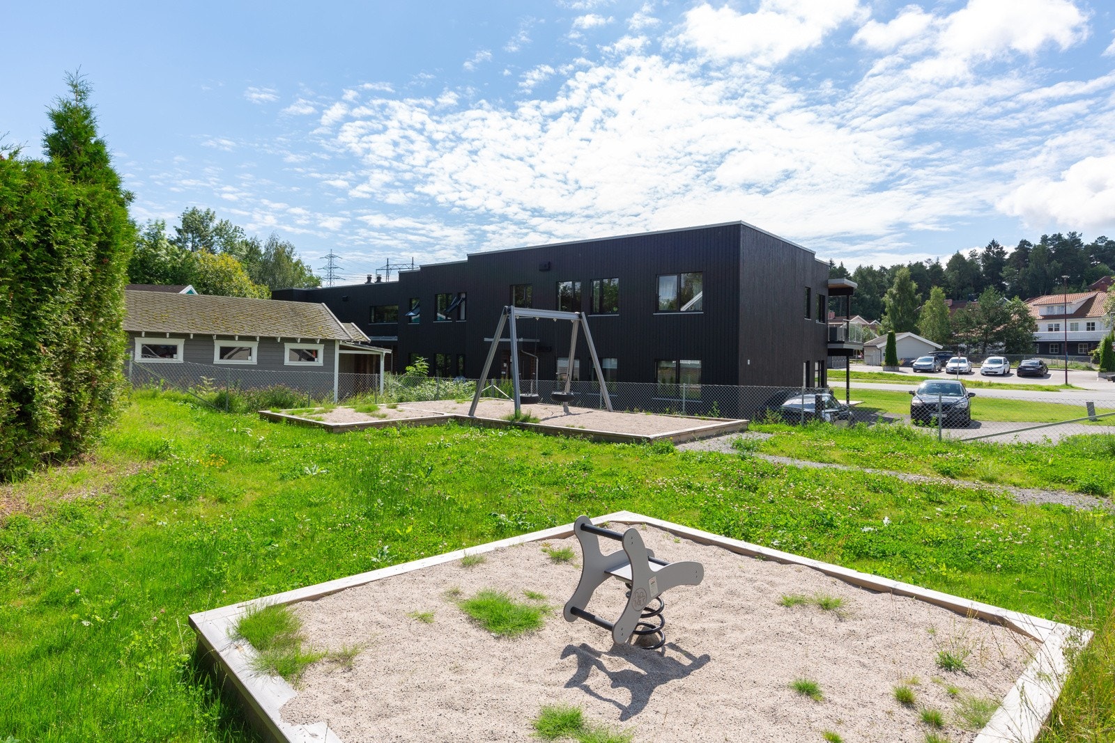 Fra lekeplass tilhørende borettslaget Galleribilde