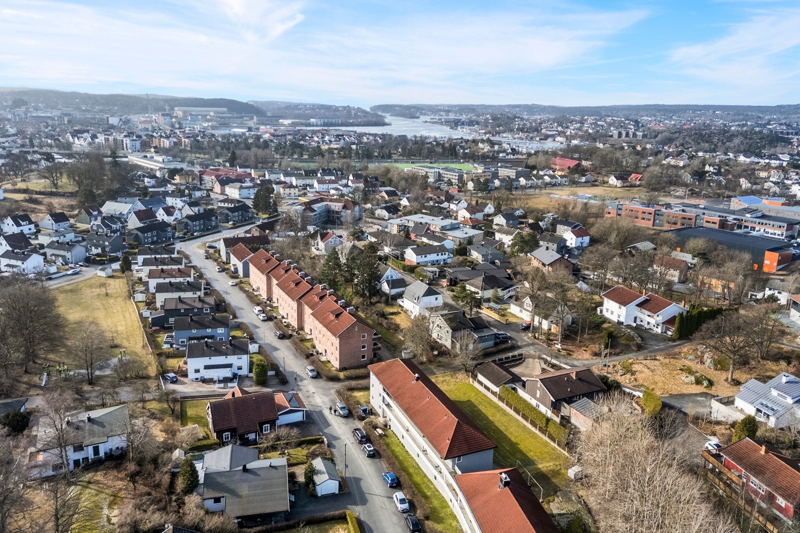 Dronefoto Galleribilde