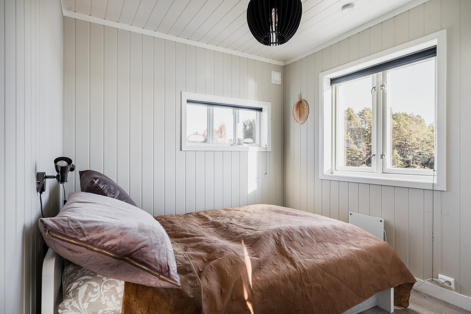 Hytta har to gode soverom. Galleribilde