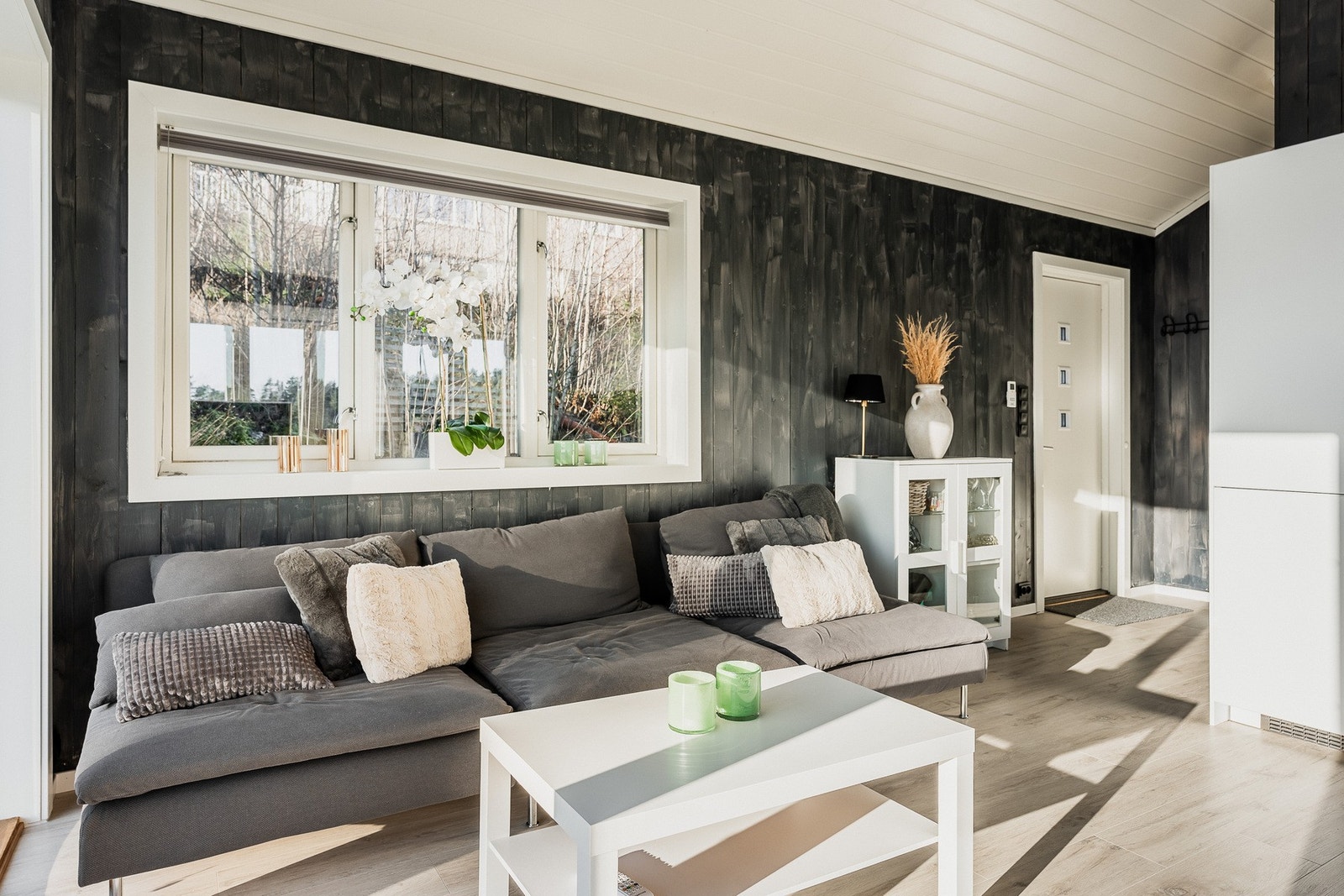 Hytta er smart innredet med godt utnyttet planløsning. Galleribilde