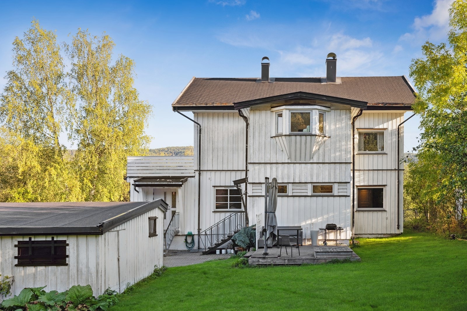 Flott felles hage og uteområde. Galleribilde