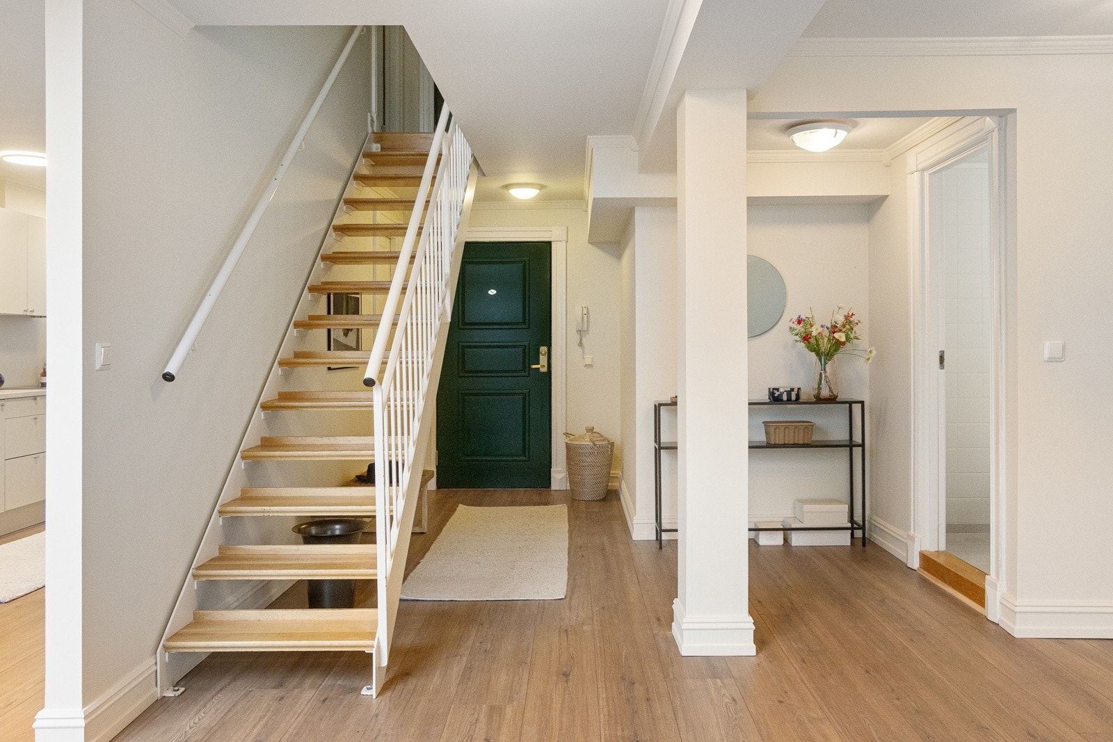 Toalettrommet er praktisk plassert ved entrèen i 6. etasje. Galleribilde