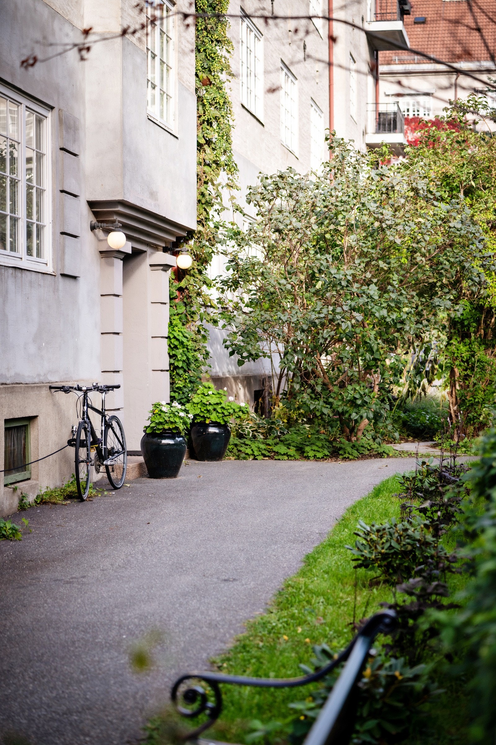 Hyggelige og innbydende uteområder. Galleribilde