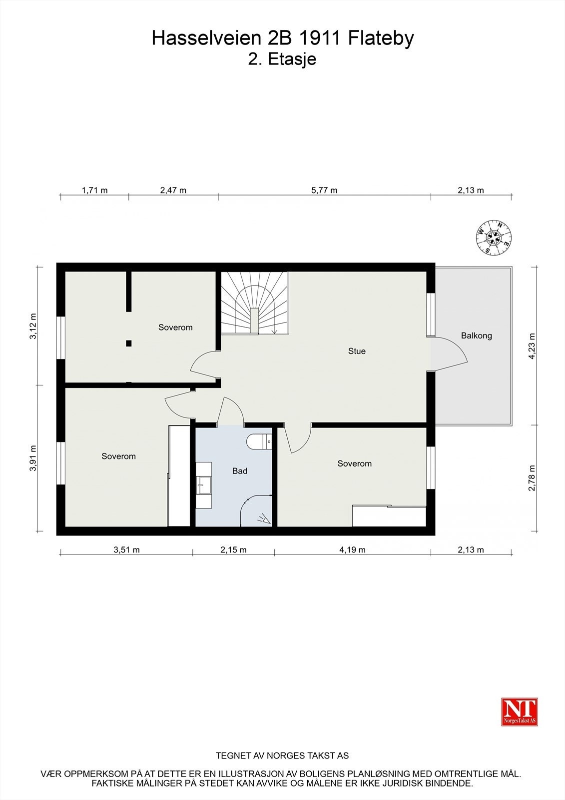 Plantegning - 2. Etasje Galleribilde