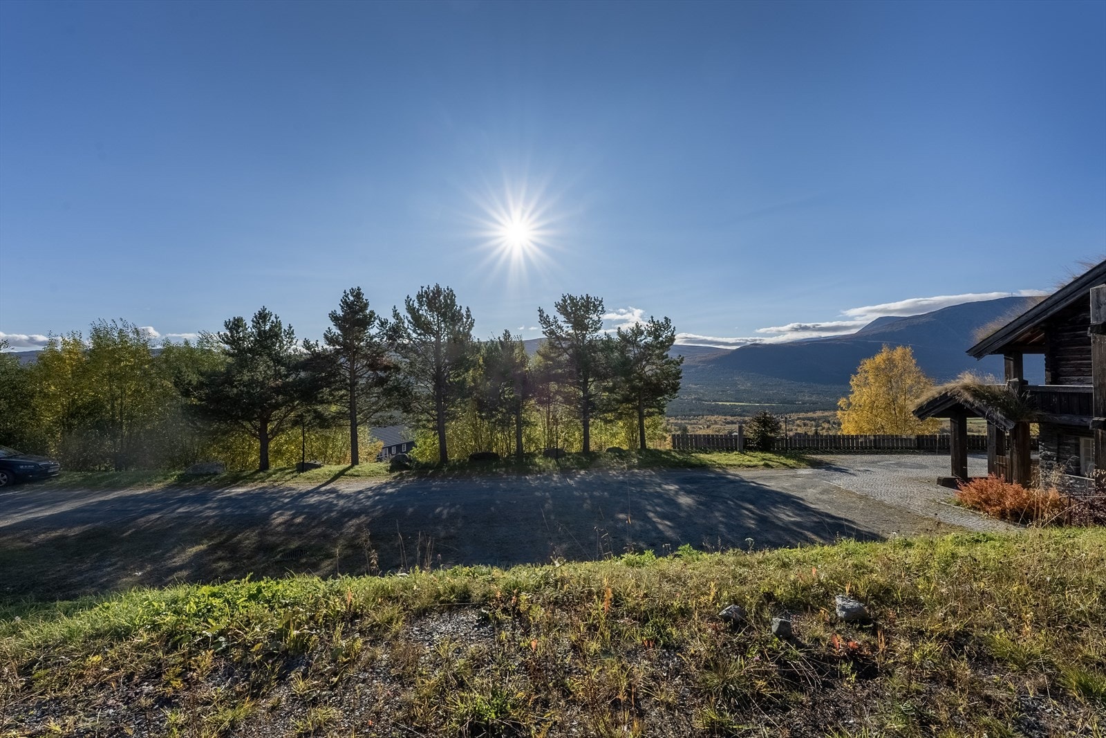 Utsikt fra tomt H2 Galleribilde