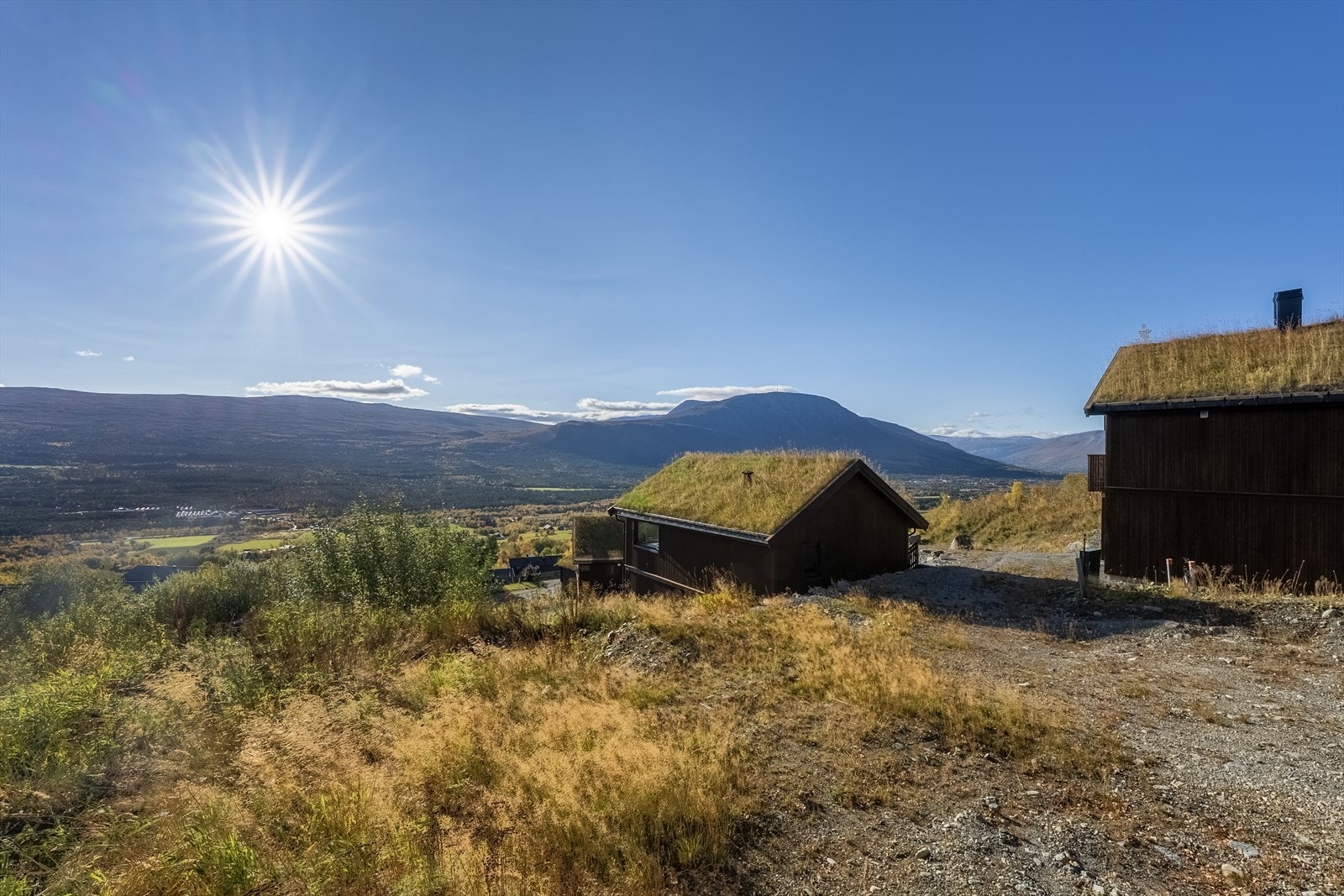 Utsikt fra tomt H11 Galleribilde