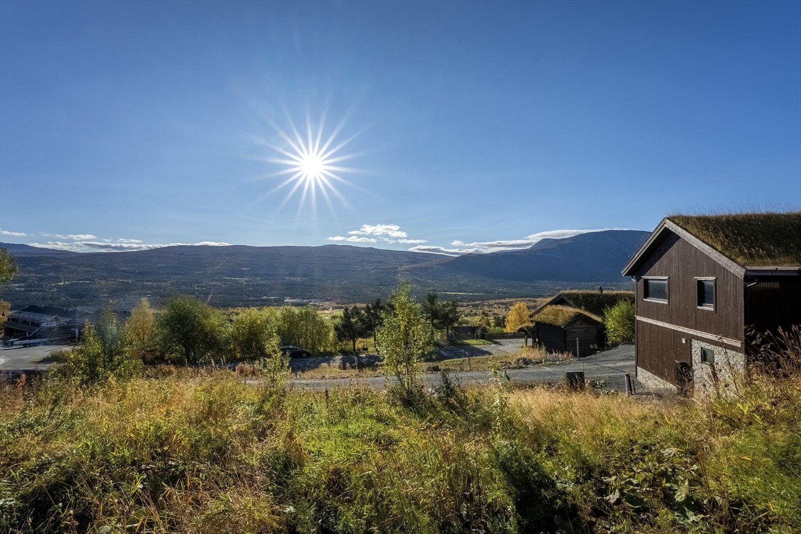 Utsikt fra tomt H6 Galleribilde