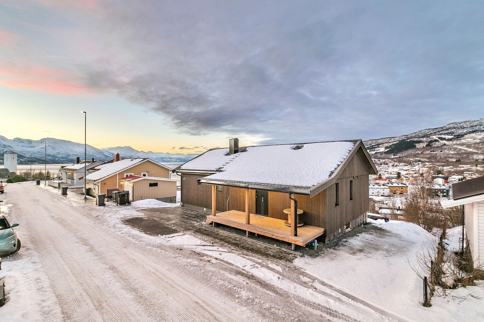 Erik Hansens vei er en rolig og familievennlig gate Galleribilde