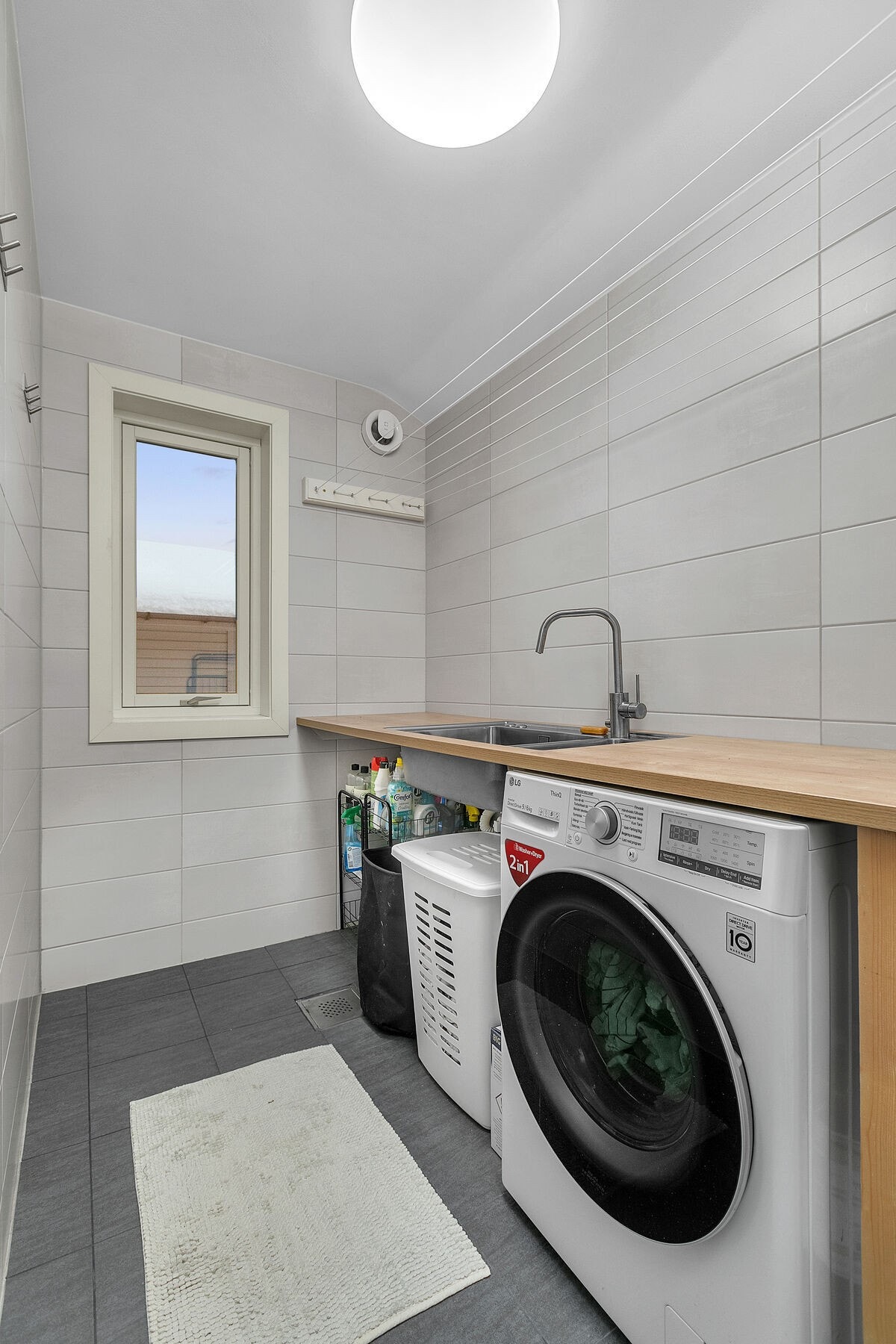 Vaskerom ble pusset opp og oppgradert i 2022 Galleribilde