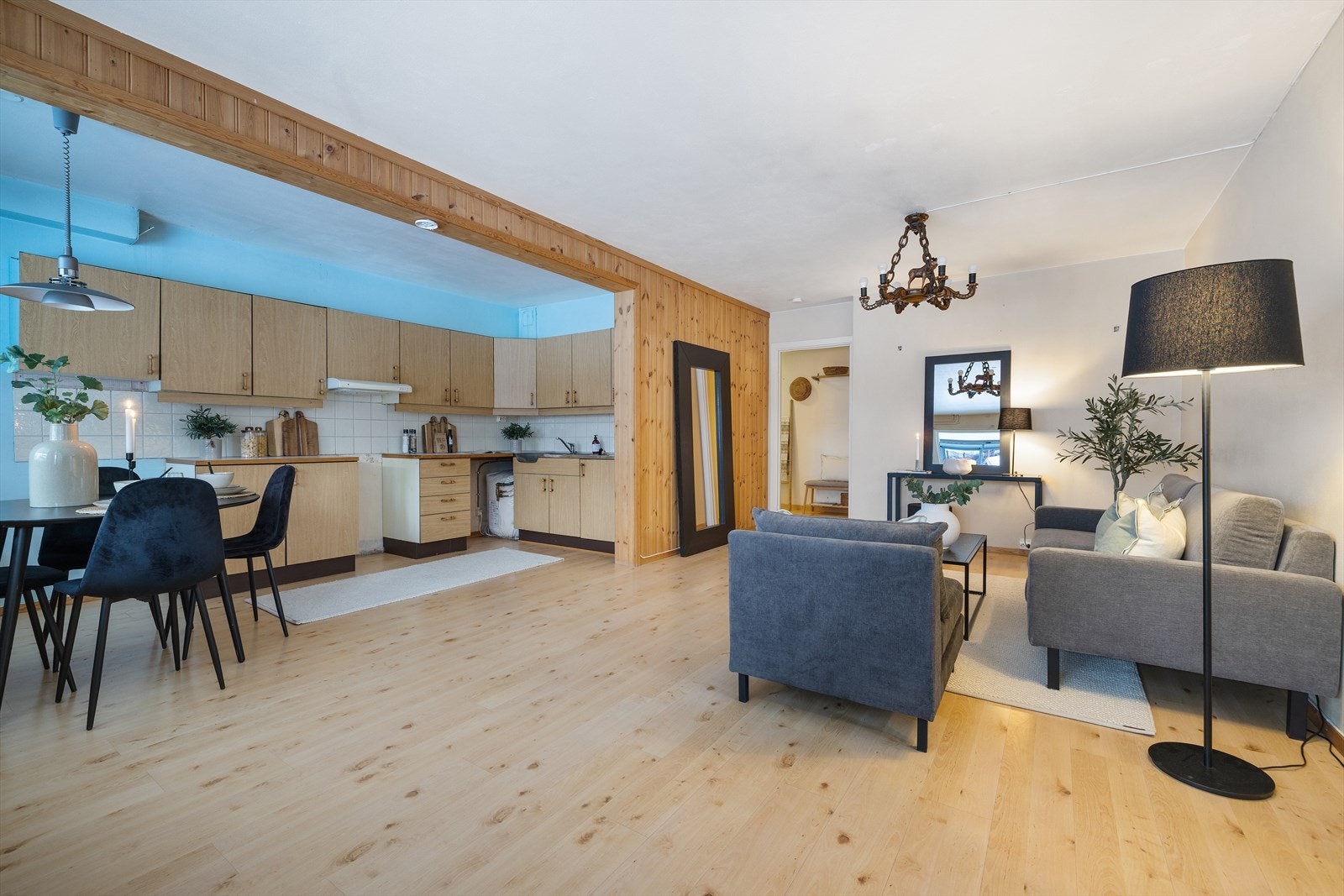 Åpen og sosial planløsning Galleribilde