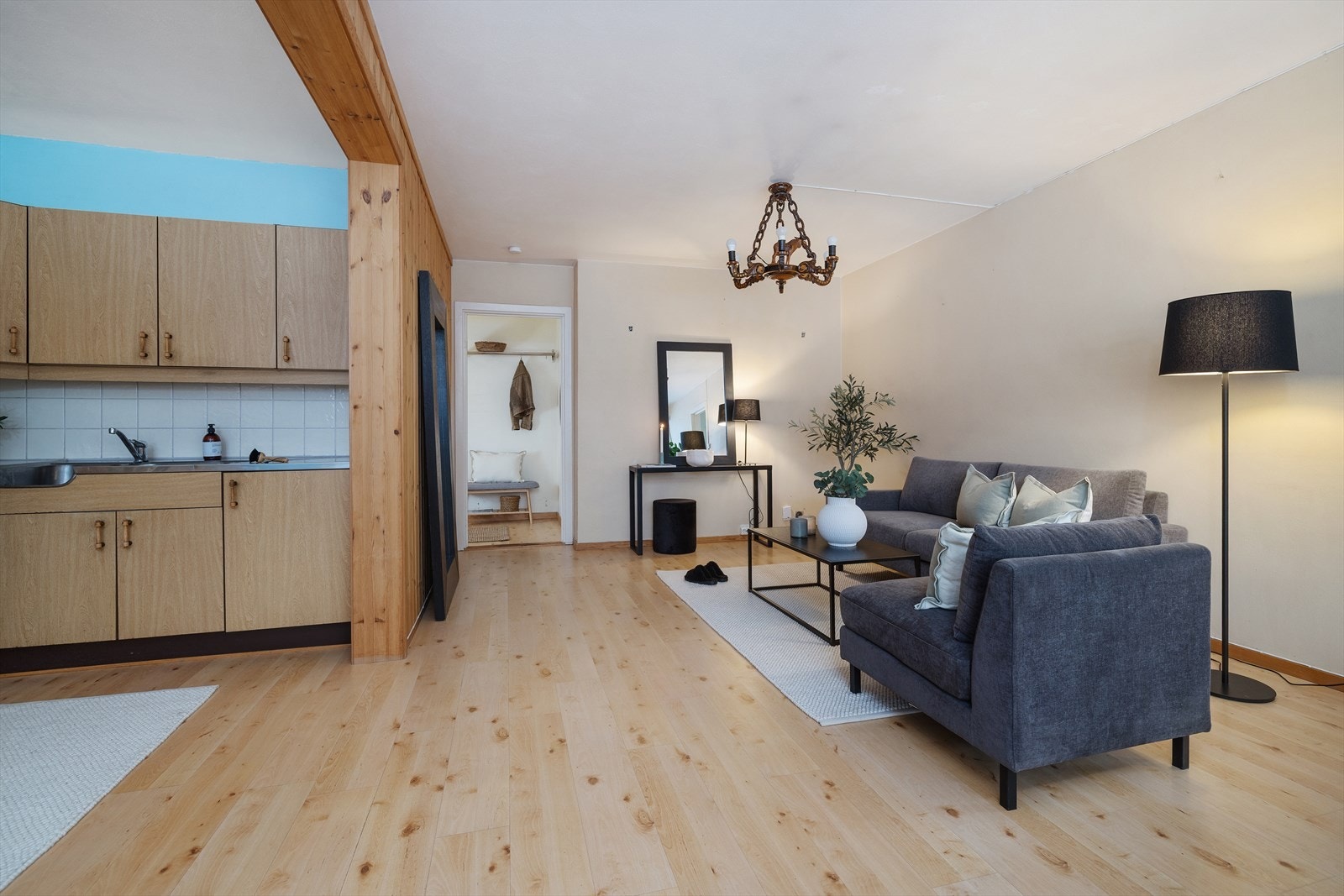 Her er det lett å sette sitt eget preg på boligen Galleribilde