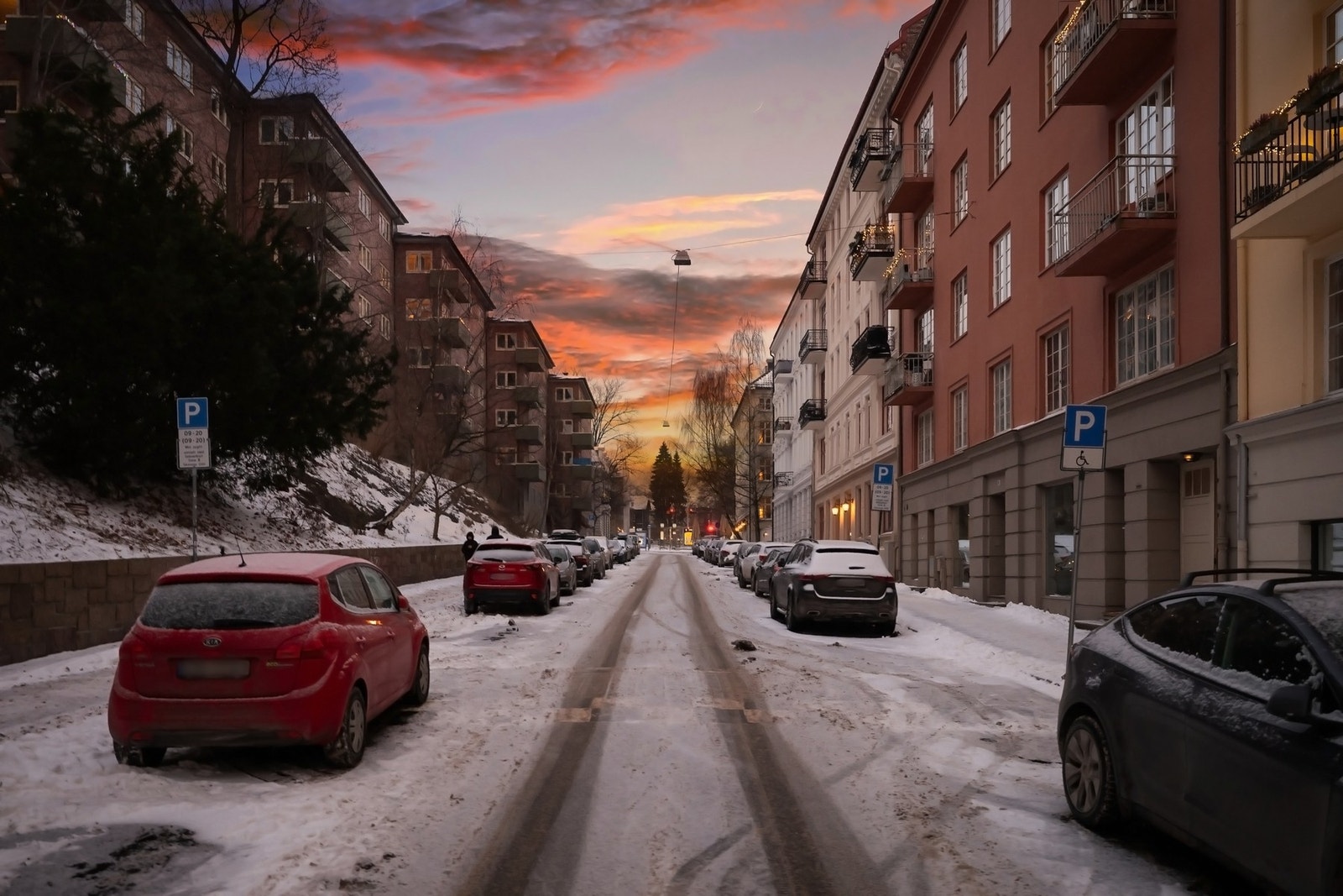 Den aktuelle delen av Colletts gate er svært fredelig, uten gjennomgangstrafikk. Galleribilde