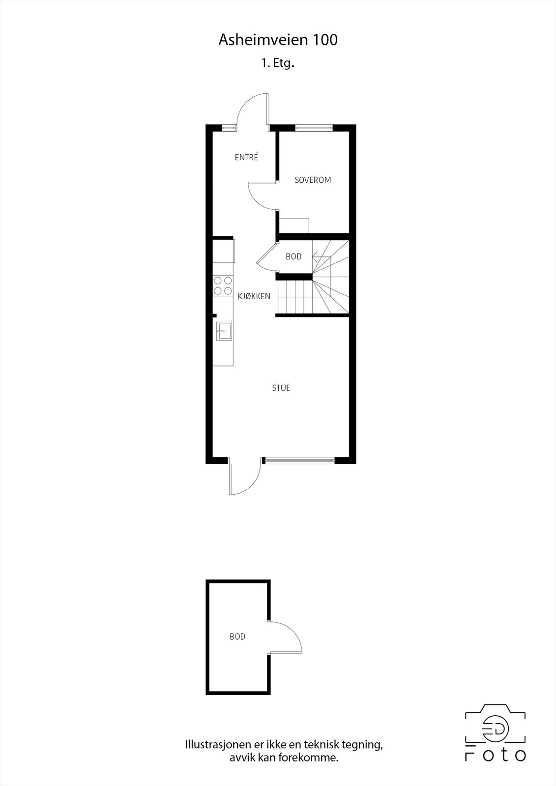 Plantegning. Galleribilde