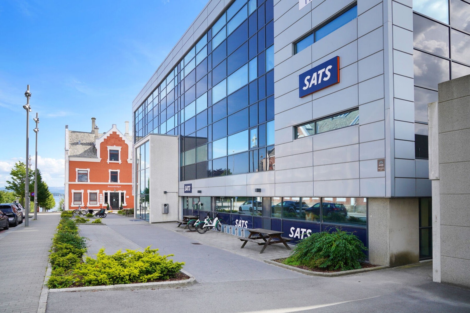 Sats treningssenter er i gåavstand Galleribilde