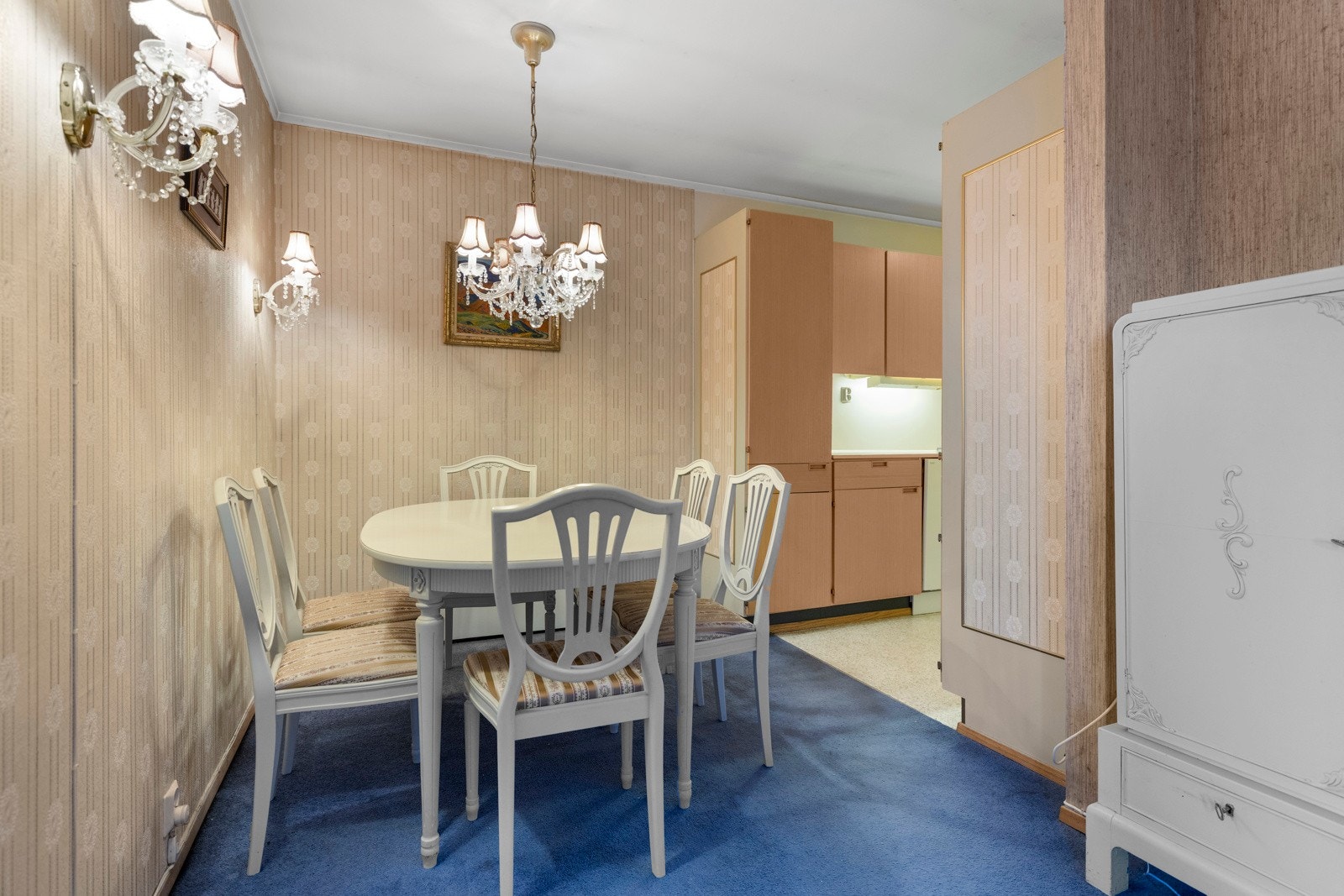 Naturlig plass for spisesone. Galleribilde