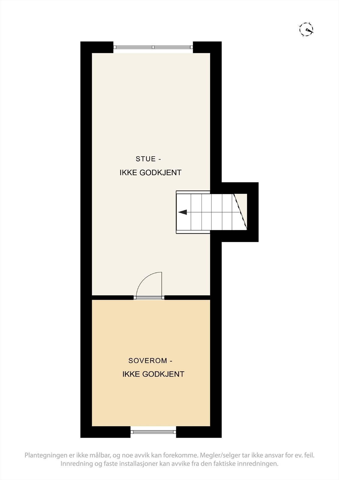 Plantegning, hems. Galleribilde