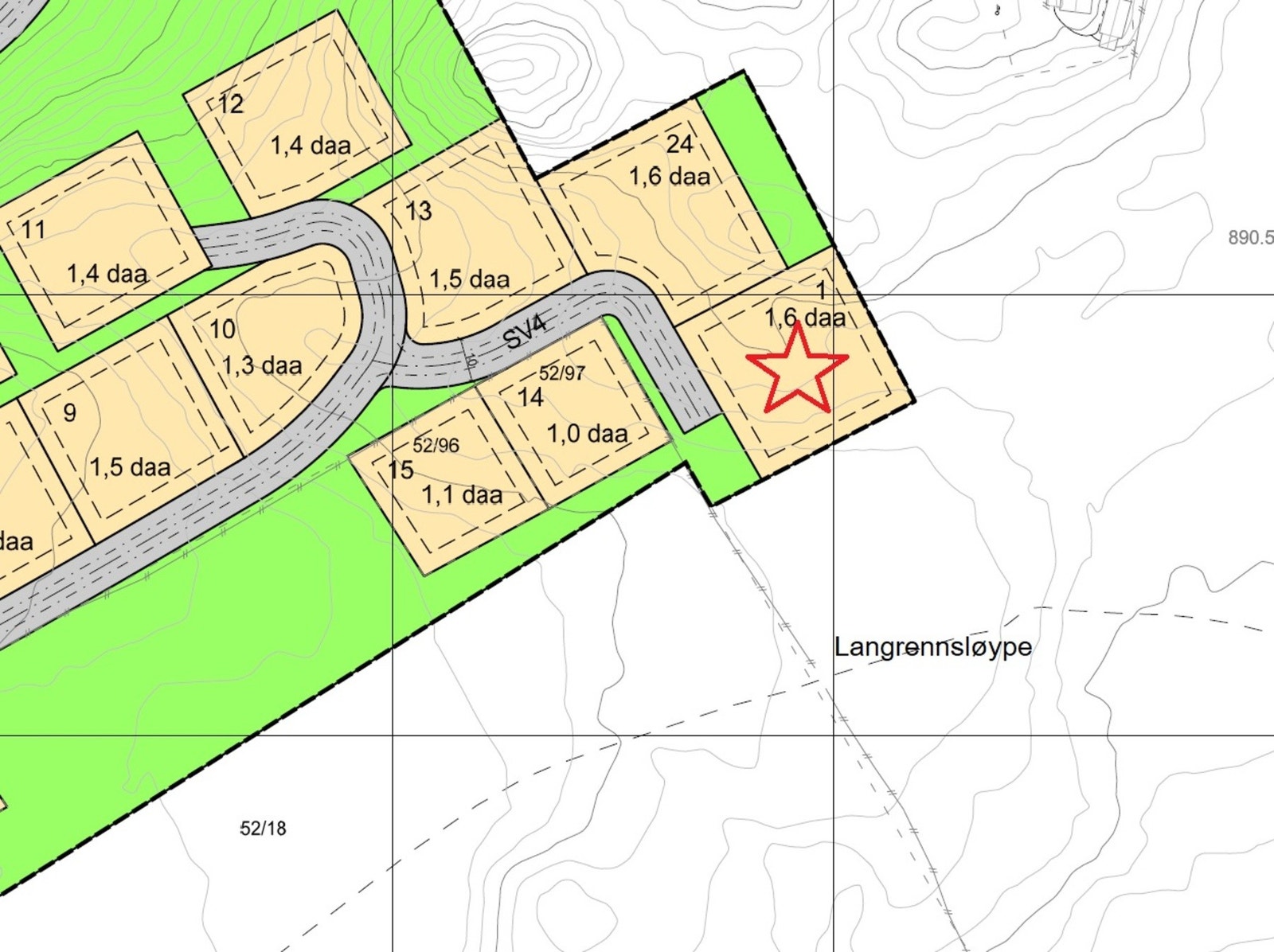 Tomtekart langrenn Galleribilde