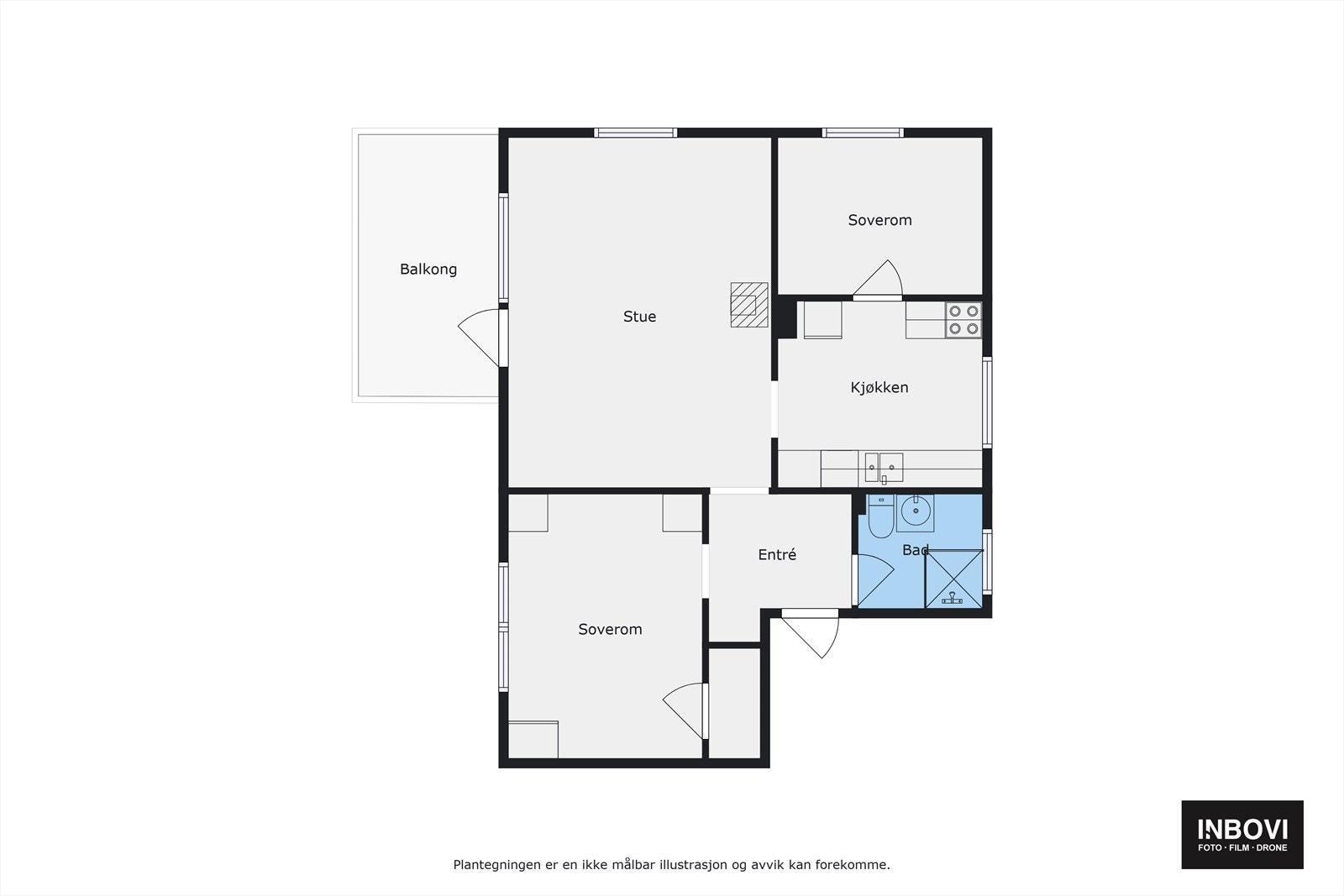 Planskisse Galleribilde