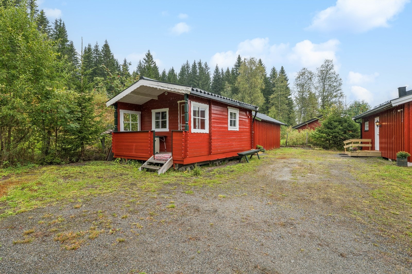 Et praktisk anneks på 11m² gir ekstra soveplasser eller et eget oppholdsrom. Galleribilde