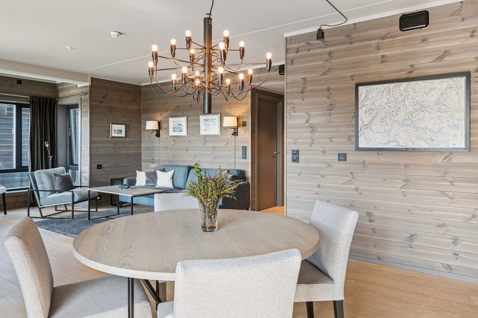 Romslig leilighet som gir den rette fjellfølelsen. Galleribilde