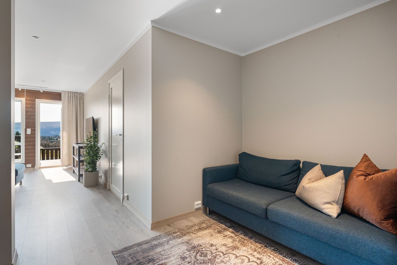 Arealeffektiv fritidsleilighet. Galleribilde