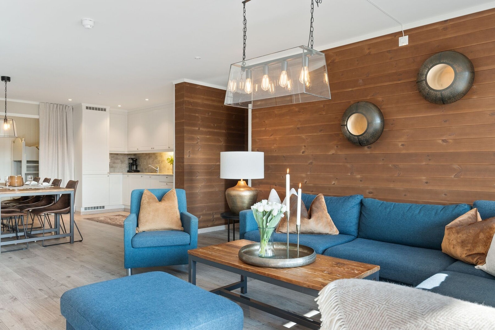 Stilfulle detaljer og innbydende atmosfære. Galleribilde