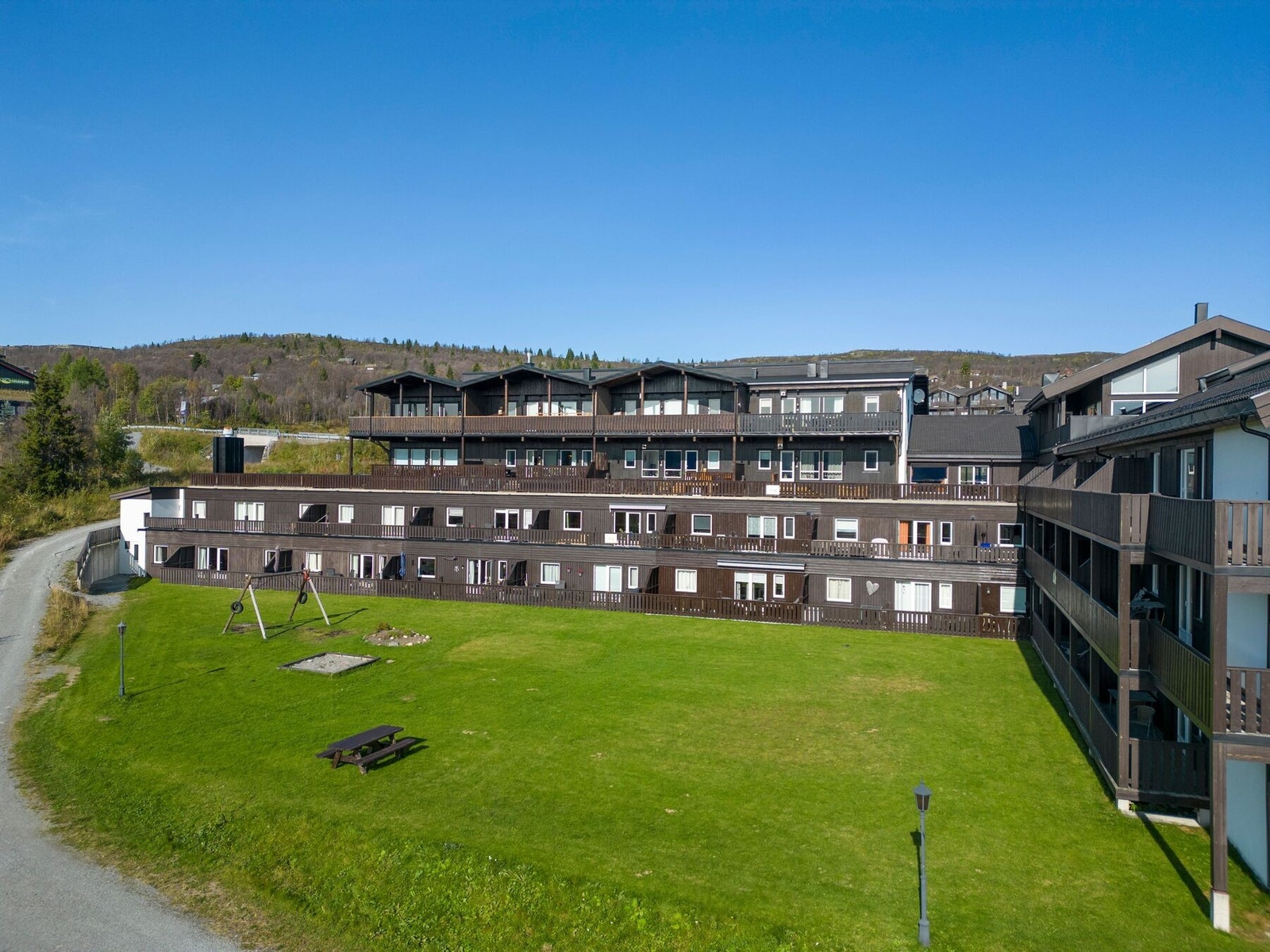 Fine felles utearealer. Galleribilde