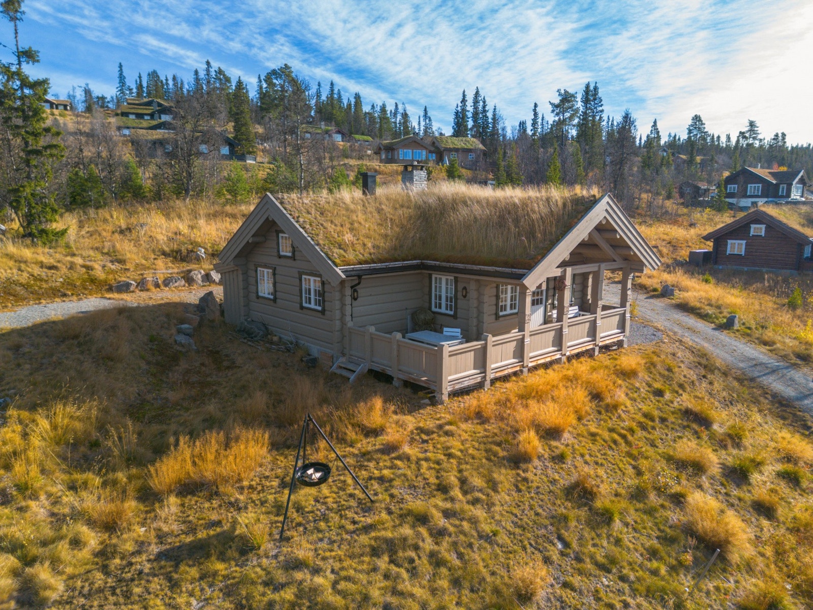 Her får du virkelig den gode hyttefølelsen! Galleribilde