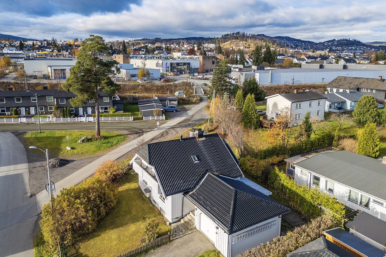 Gangavstand til diverse forretninger. Galleribilde