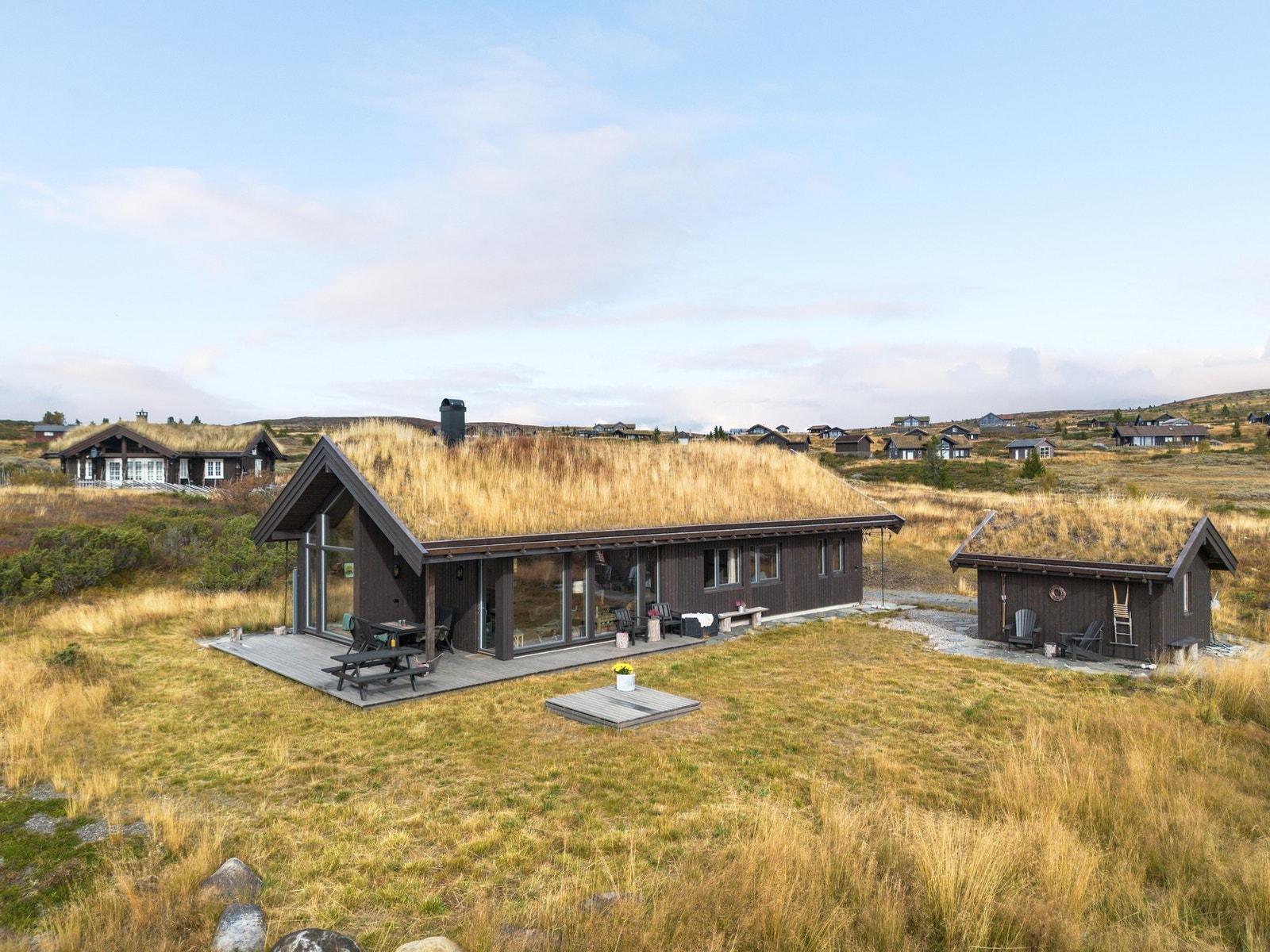 Fritidsbolig fra byggeår 2021, uthus 2022. Galleribilde