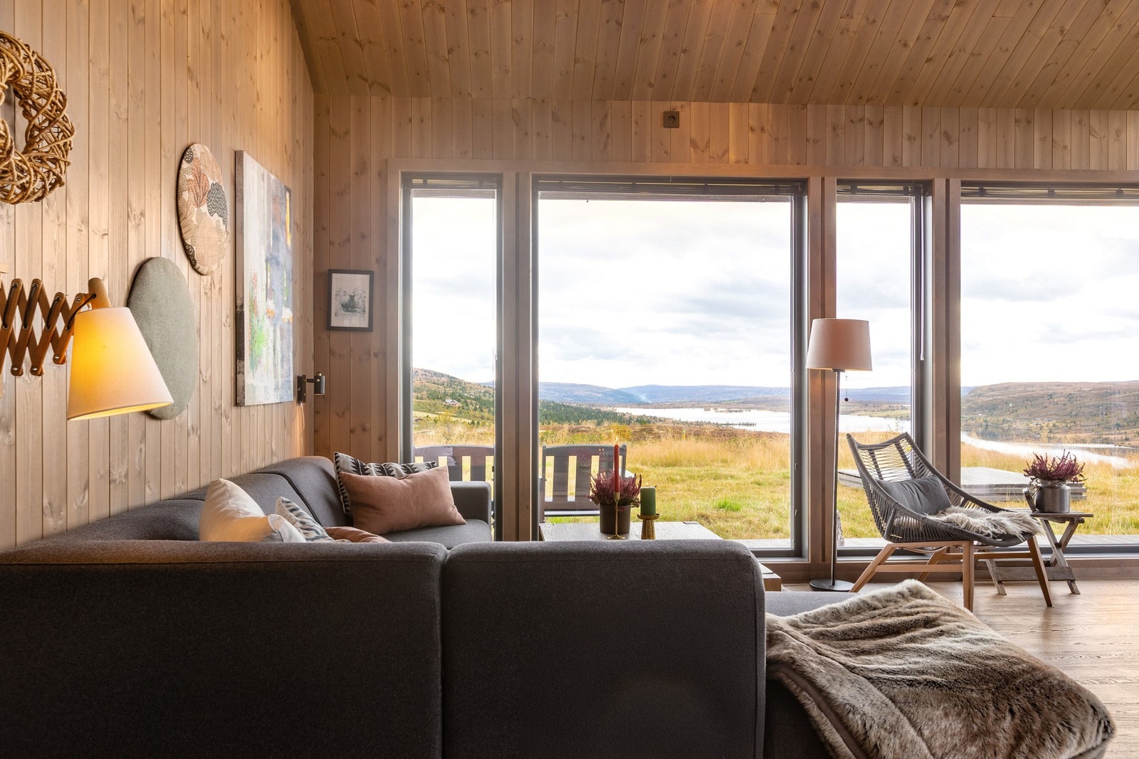 Med følelsen av å sitte ute inne..... Galleribilde