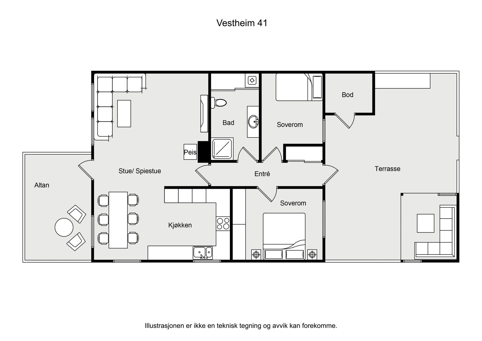 Plantegning | Vestheim 41 Galleribilde