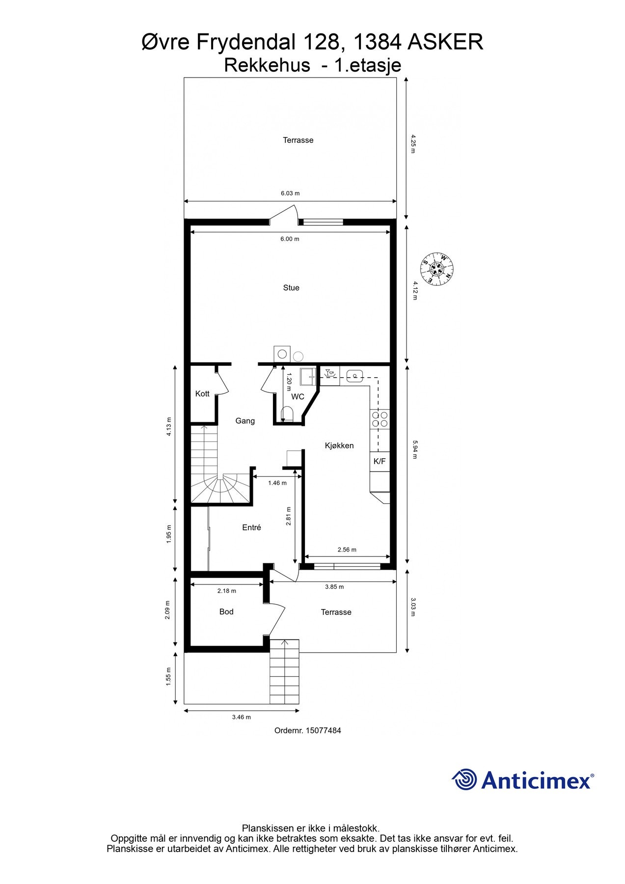 Plantegning 1. etasje. Galleribilde