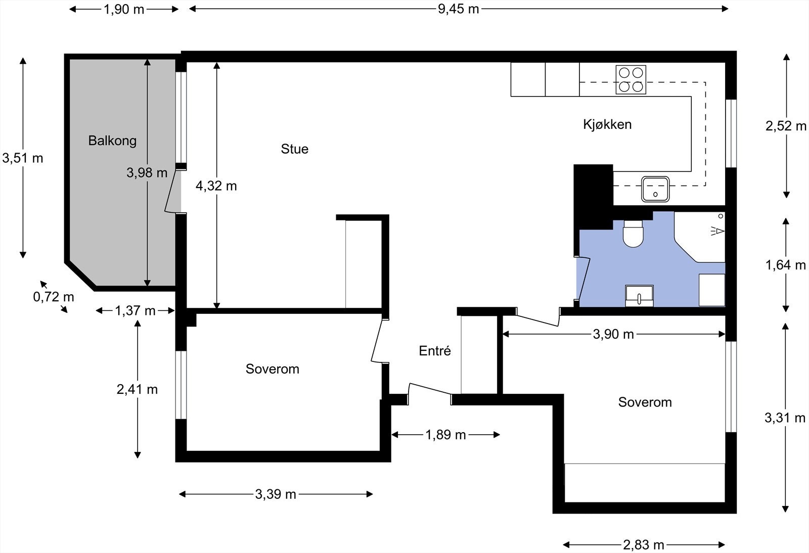 Plantegning. Galleribilde