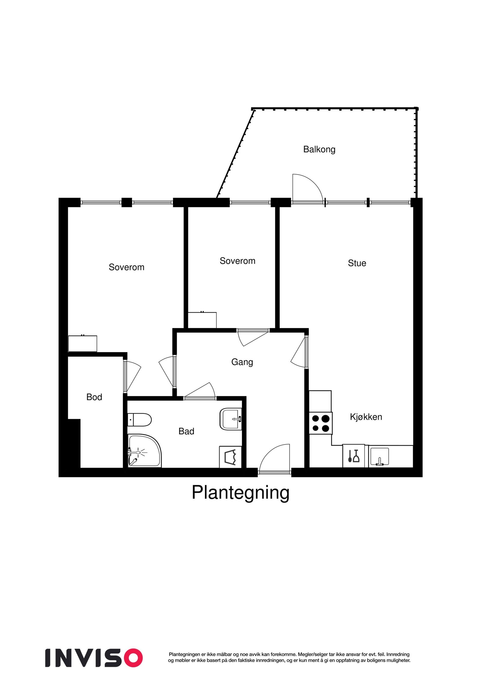 Plantegning. Galleribilde