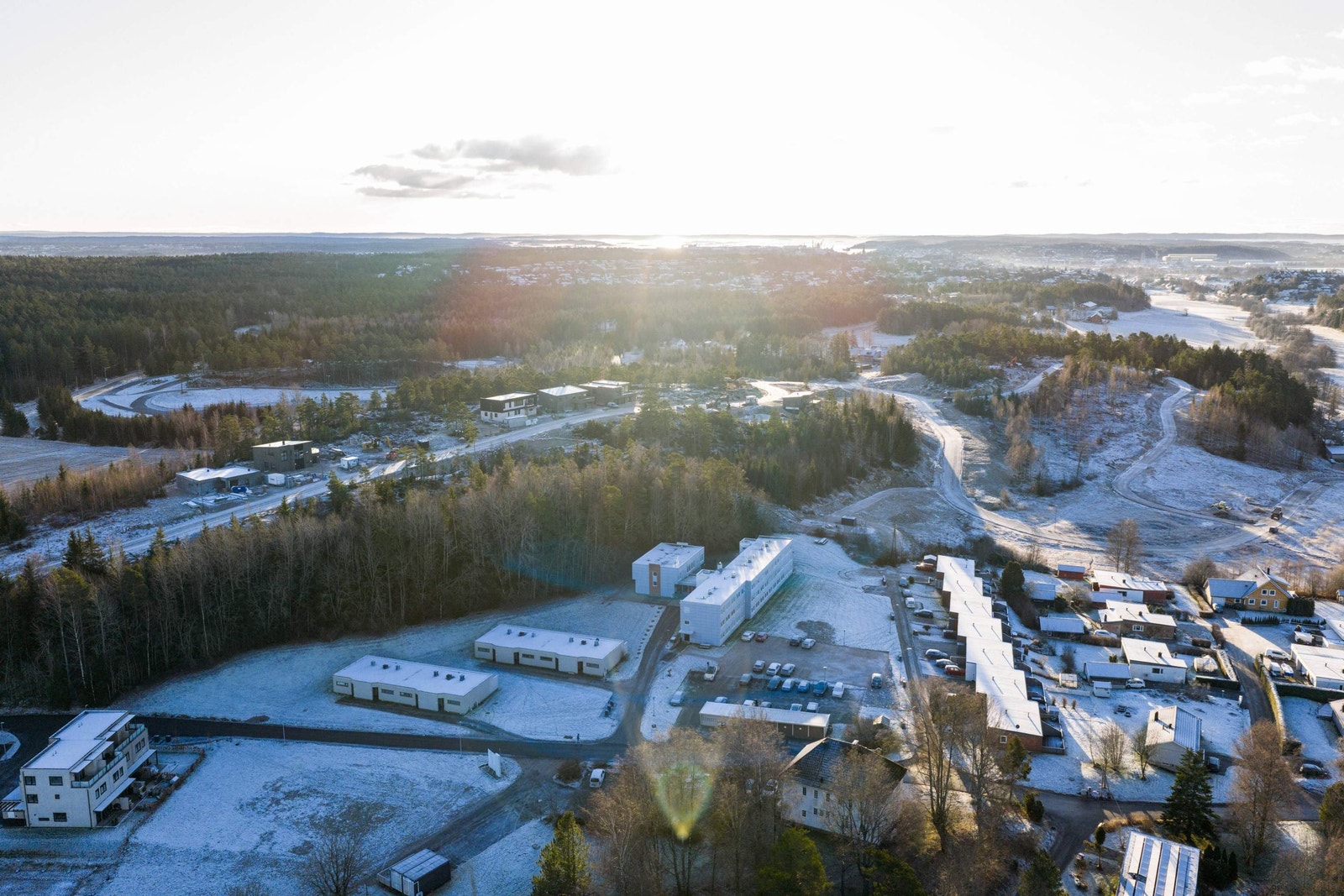 Ligger landlig til, samtidig kort vei til sentrum. Galleribilde
