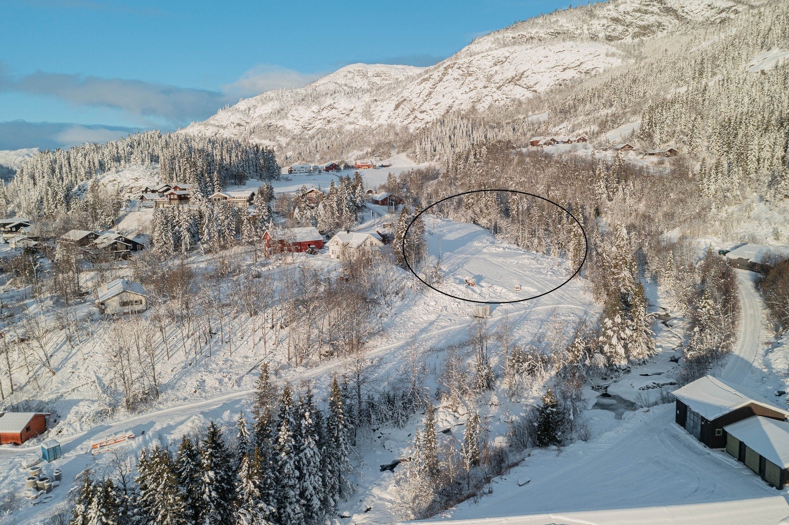 Bygge ditt nye hjem på solsiden av Hemsedal sentrum? Galleribilde