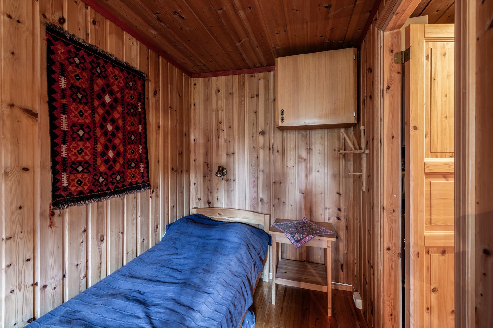 På soverom 2 er det også en enkeltseng, i tillegg til køyesengene. Galleribilde