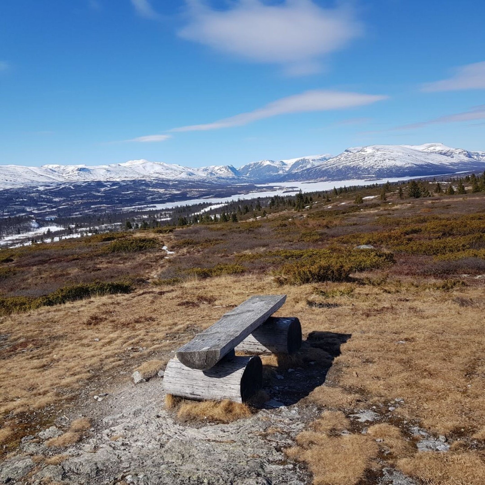 Selgers eget foto i fra Revultoppen. Galleribilde