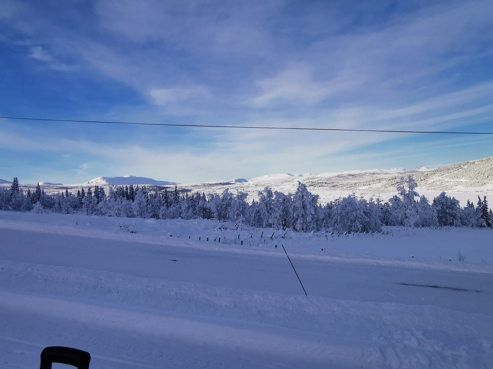 Vinter på Vaset. Galleribilde