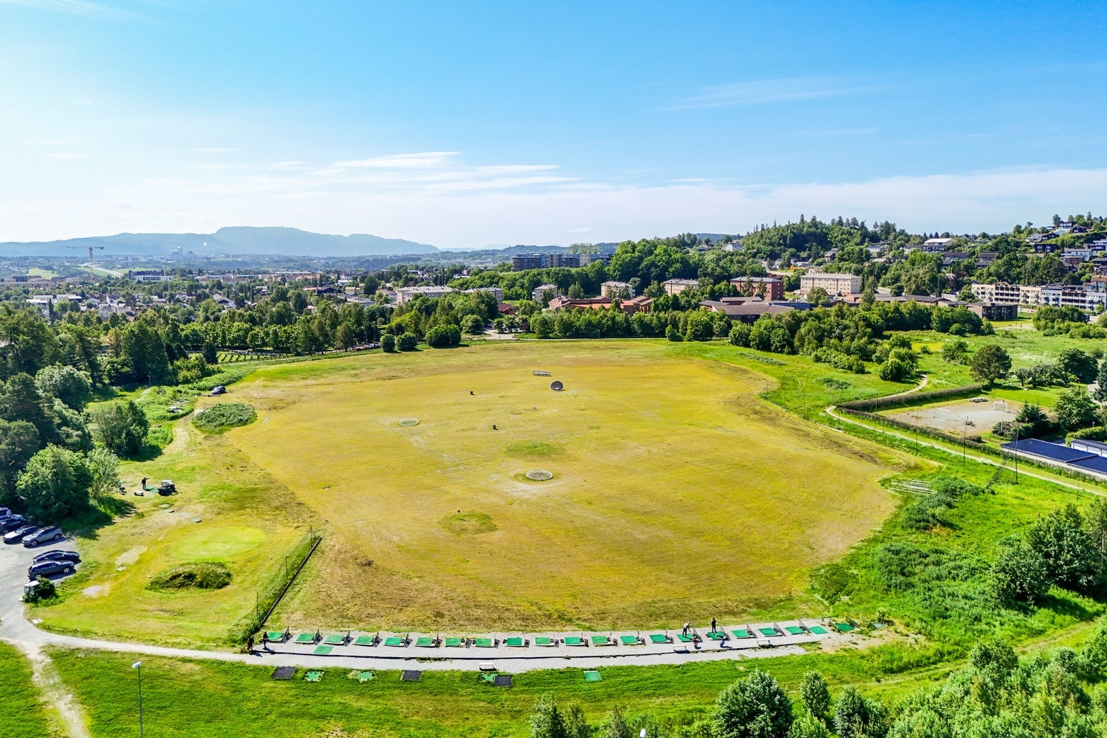 Havstein Par3 golfbane med 9 hull og driving range i umiddelbar nærhet. Galleribilde