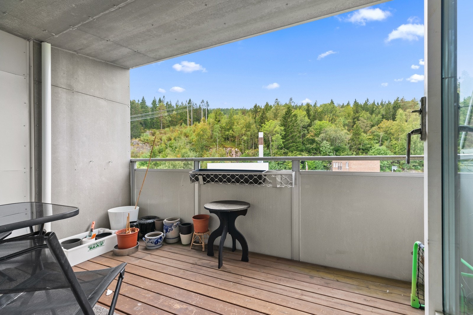 Balkongen har utsikt Galleribilde