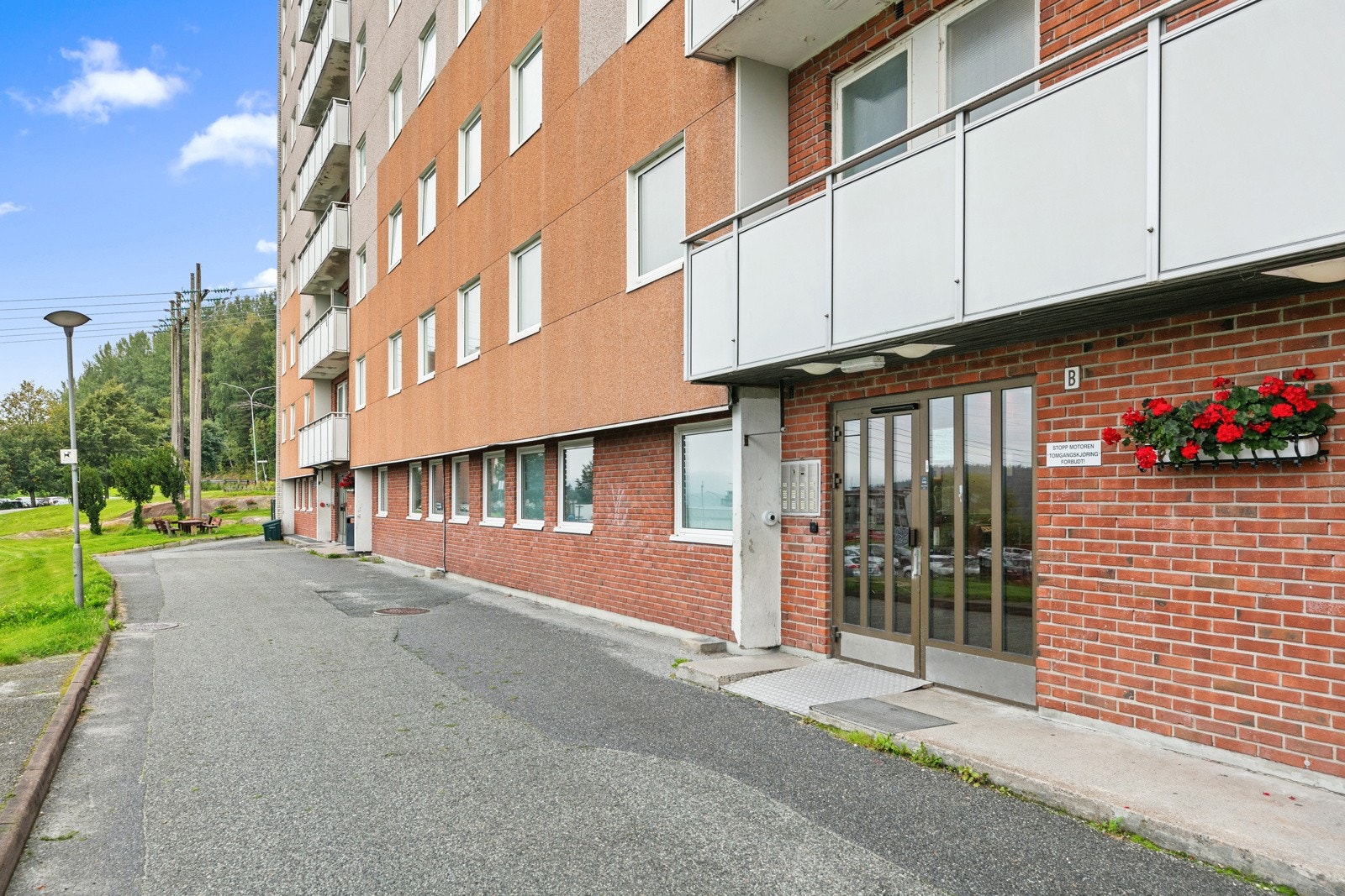 Inngangspartiet til boligen Galleribilde