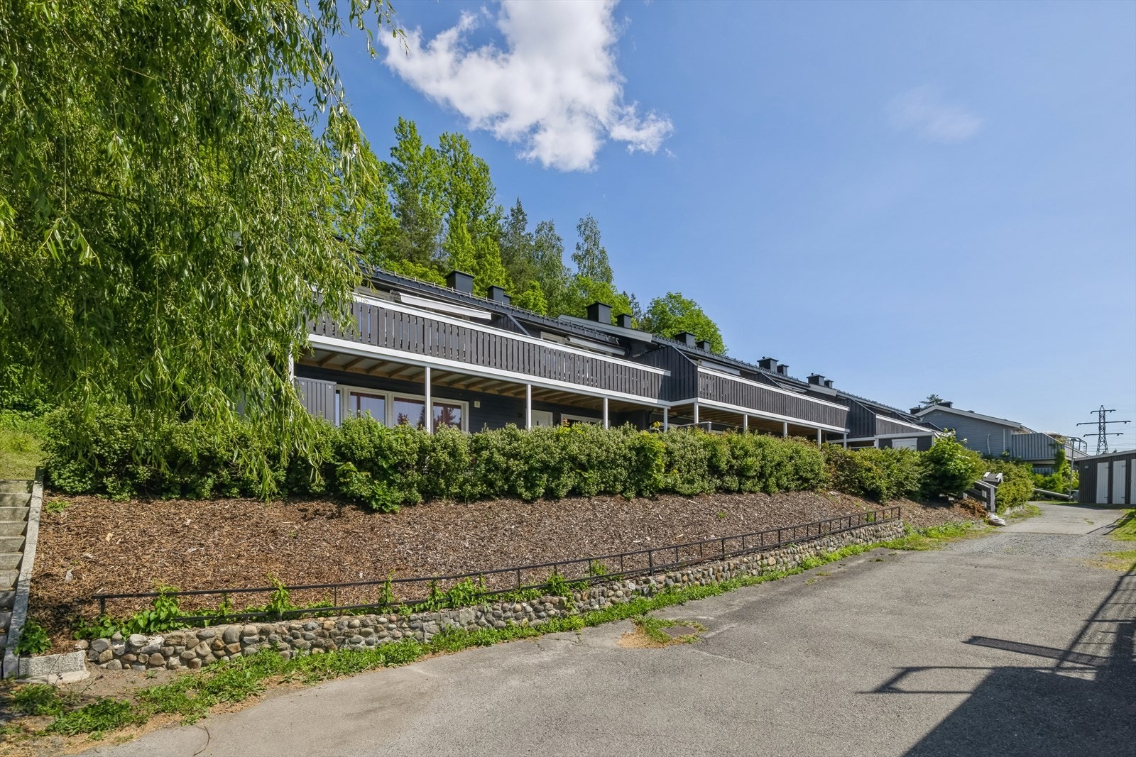 Borettslaget har hyggelige internveier Galleribilde