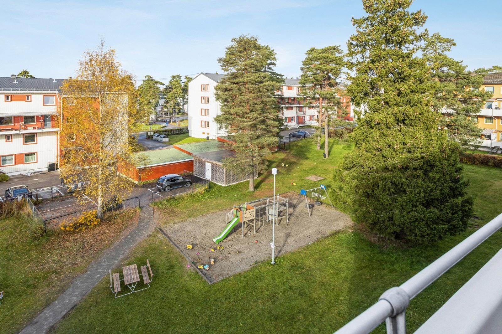 Fijnt utsyn fra balkongen. Galleribilde