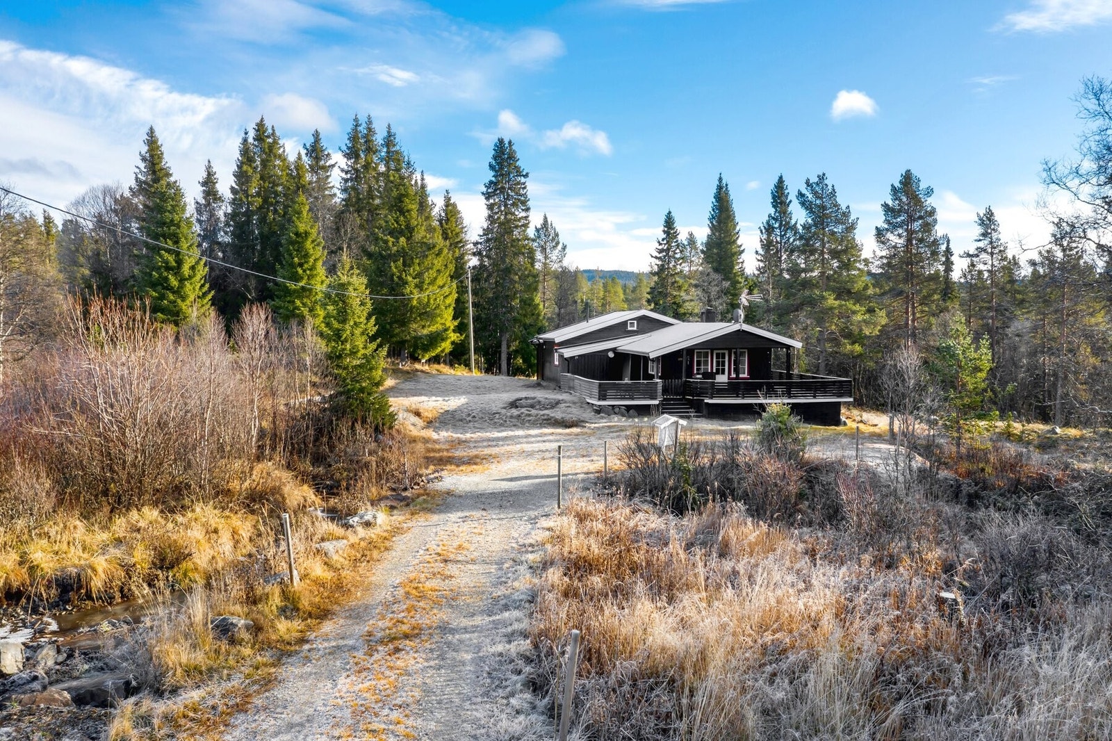 Fra hytta er det kort avstand til langrennsløypene, som er koblet på hele løypenettet på Golsfjellet. Det er også kun 10 minutters kjøretur til alpinbakkene ved Storefjell og Bualie. Galleribilde